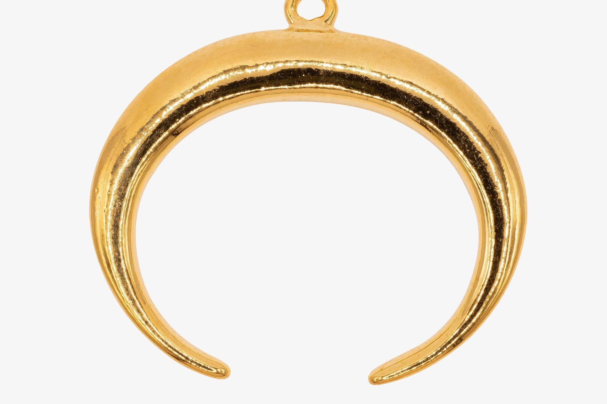 Crescent Moon Charm Wholesale 14K Gold, Solid 14K Gold, G170 - HarperCrown