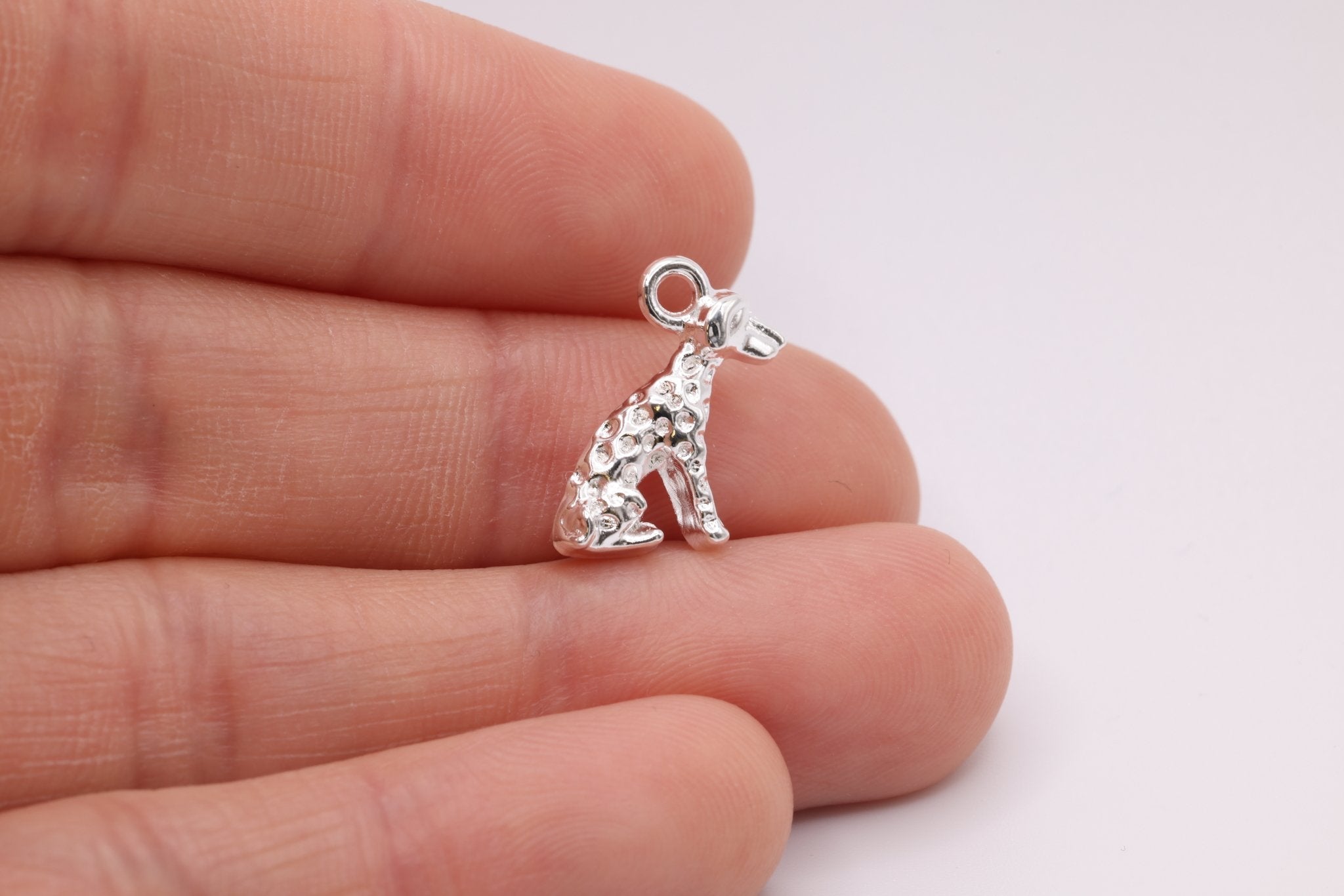 Dalmation Dog Charm, 925 Sterling Silver, 623 - HarperCrown