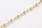 Evelyn U Shaped Link Chain, 14K Gold Overlay Plated, Wholesale Jewelry Chain - HarperCrown