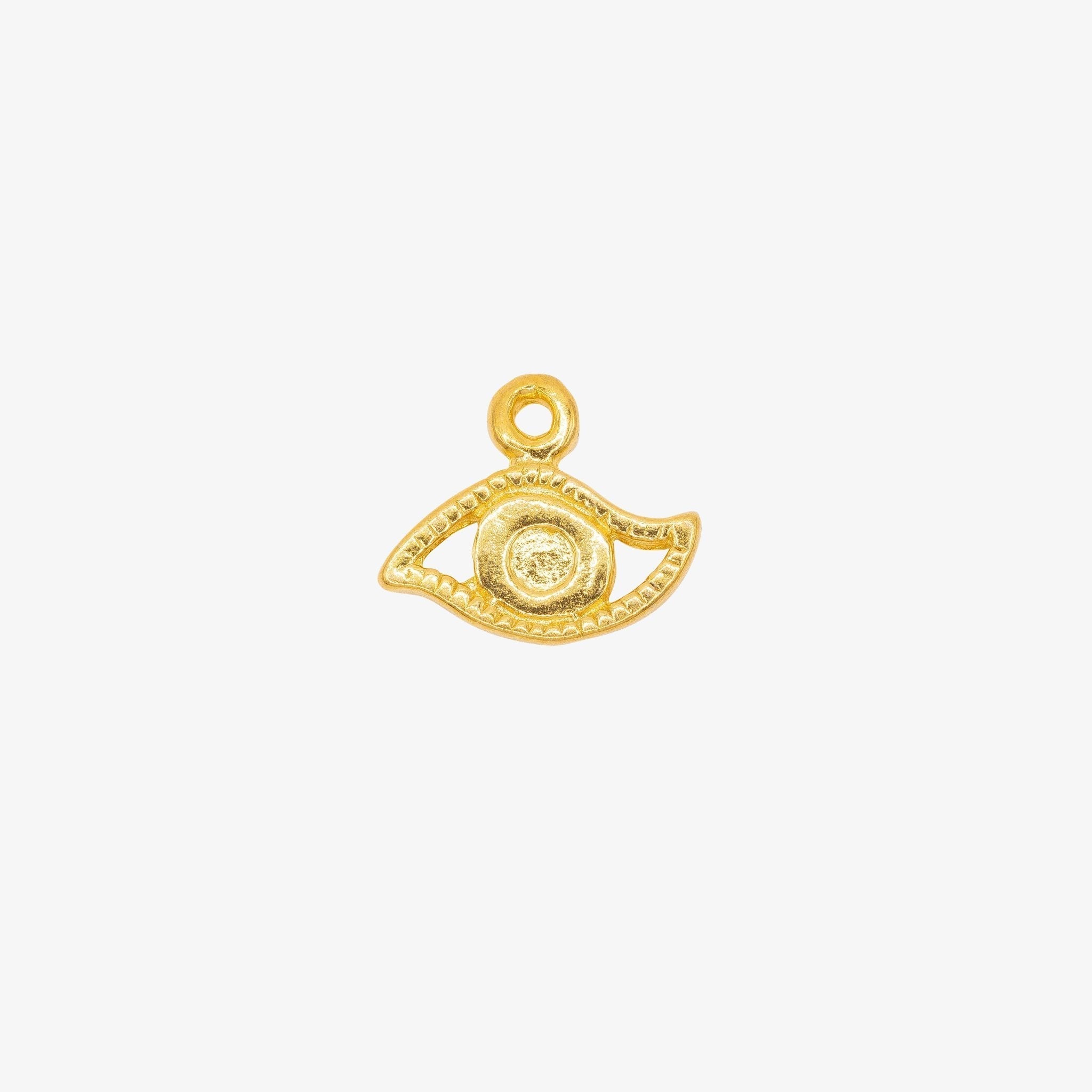 Evil Eye Charm 14K Gold - HarperCrown