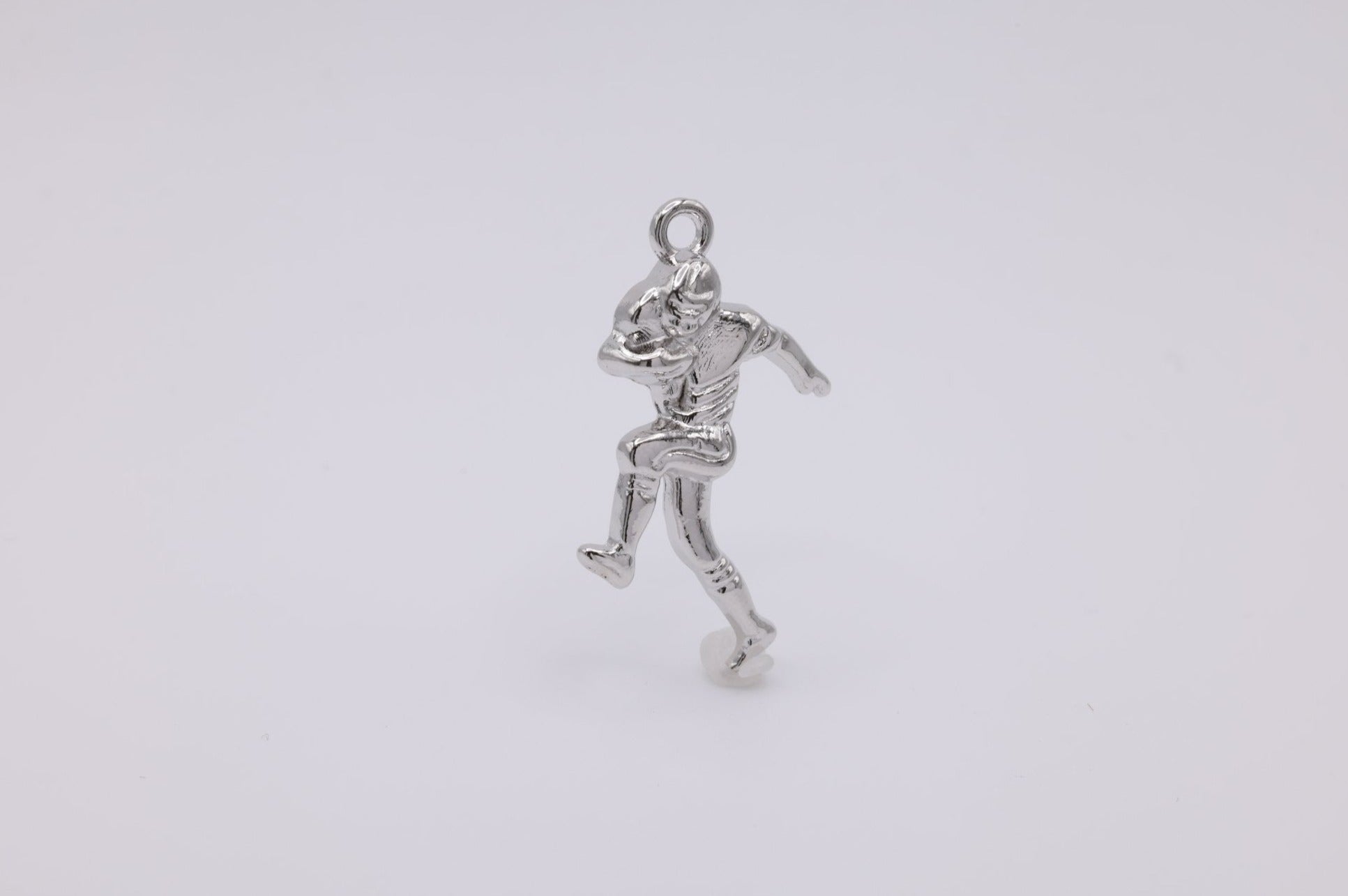 Football Player Wholesale Charm, 925 Sterling Silver, 594 - HarperCrown
