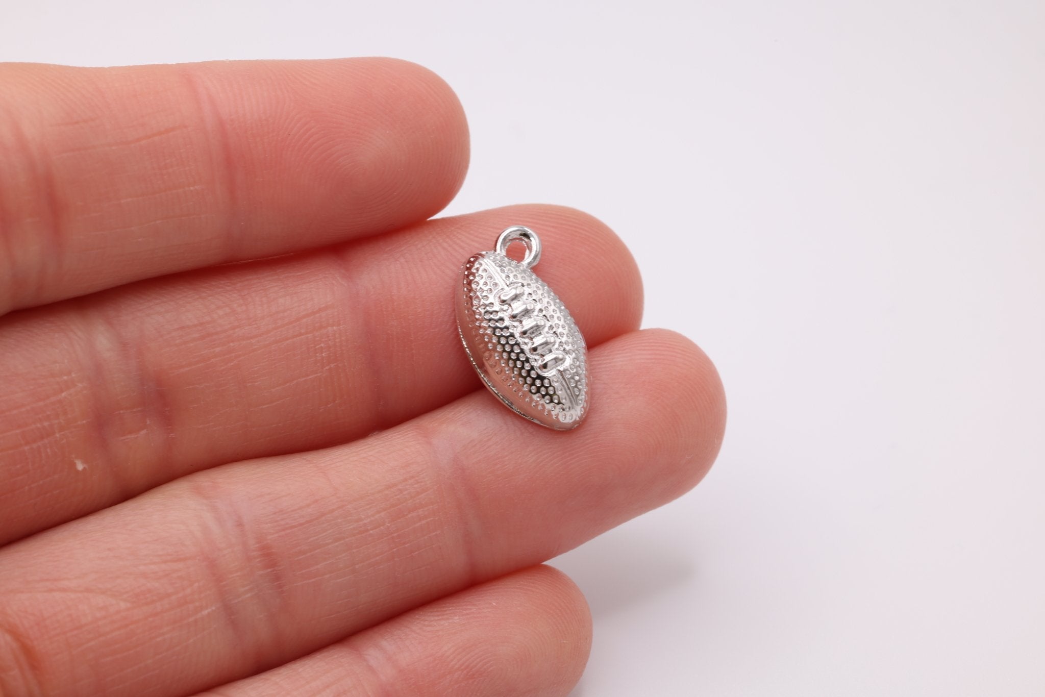 Football Wholesale Charm, 925 Sterling Silver, 600 - HarperCrown