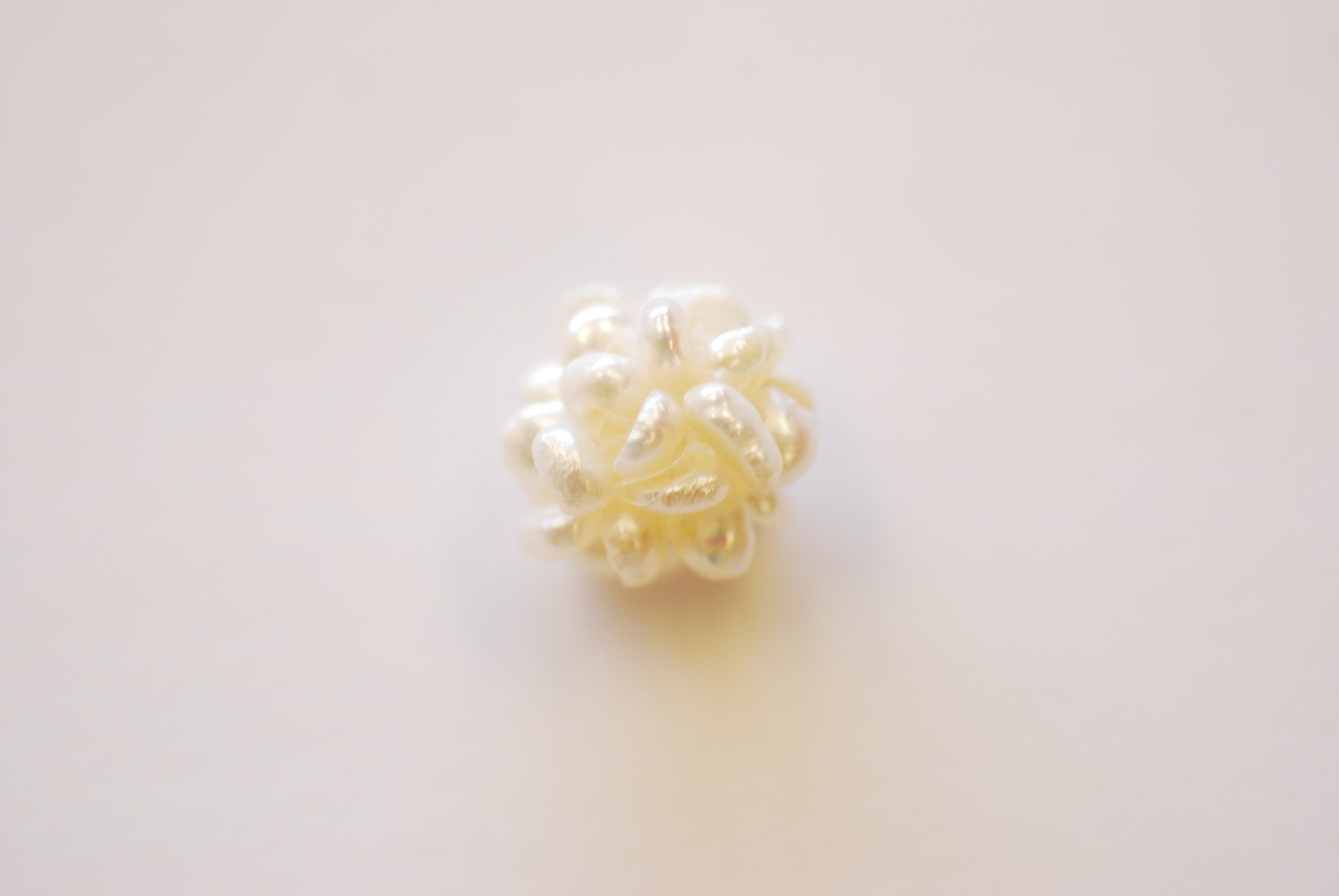 Freshwater Pearl Shell Cluster Beads - Natural Pearl Teardrop Dangle Charm HarperCrown Wholesale Charms B286 - HarperCrown