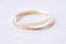 Gold Filled Hammered Bangle Bracelet Thin Simple Everyday Bracelet Jewelry Gold Minimalist Bangle Bracelet 14k Gold Filled Cuff GIFT - HarperCrown