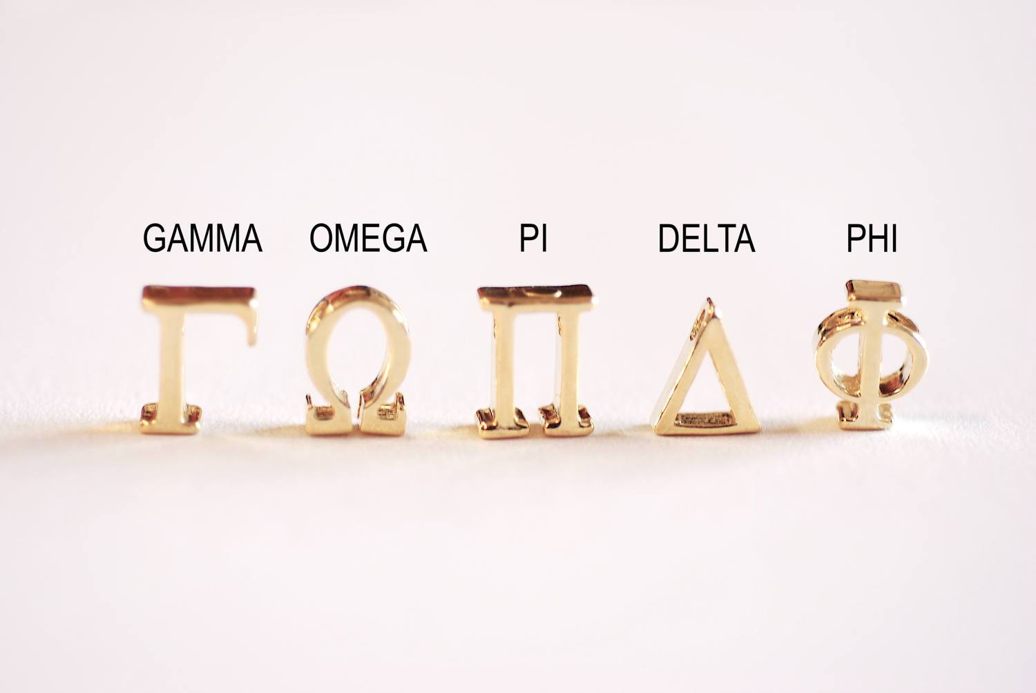Wholesale Charms Greek Letters Sorority Fraternity Greek Letters Greek Letter Beads Greek Letter Charms Greek Alphabet Initial Charm Alphabet Beads