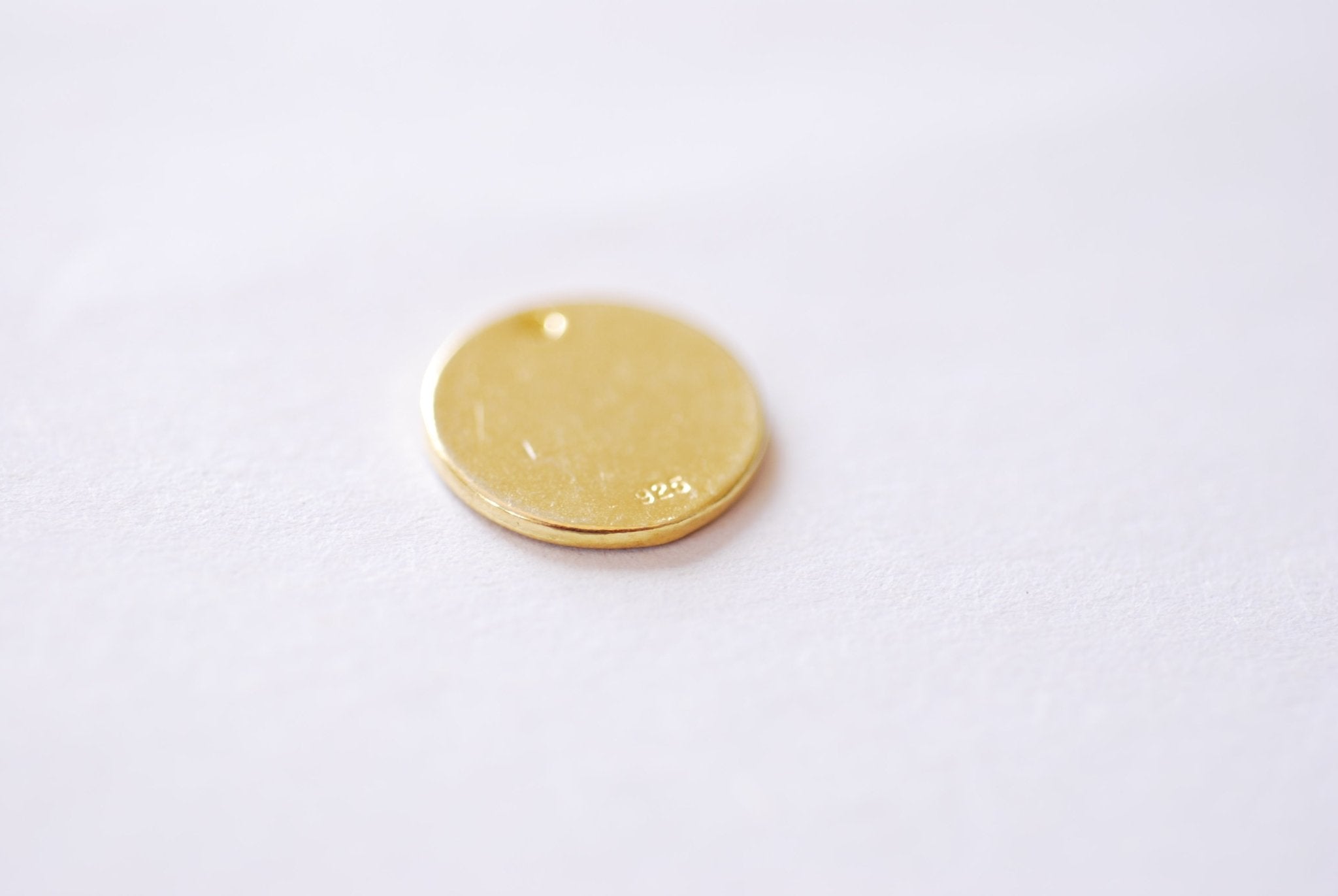 Hand Gesture Love Sign Charm - 925 Sterling Silver 18k Gold Heart shaped hand Sign language Best Friends charms Korean love Finger love 550 - HarperCrown