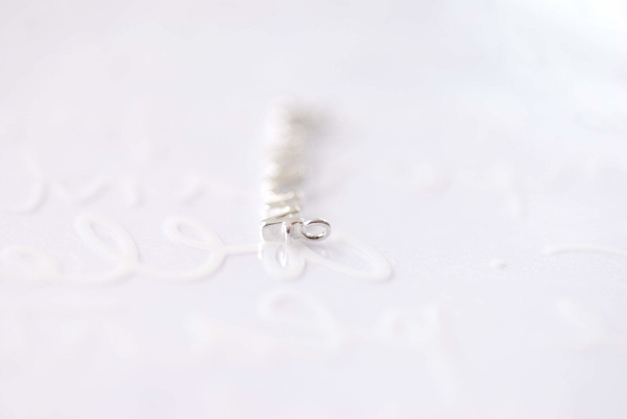 Mama Charm Pendant Vermeil gold or Sterling Silver Mamma Mama Charm Connector Link Necklace momma bear motherhood Name Initial Charm A116 - HarperCrown