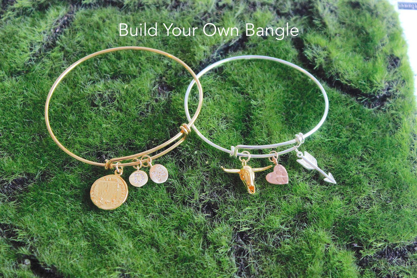 Personalized Bangle Bracelet, Bridesmaids Bracelets, Friendship Bracelet for Women Best Friend Gifts Bangle Jewelry, Cuff Bracelet - HarperCrown