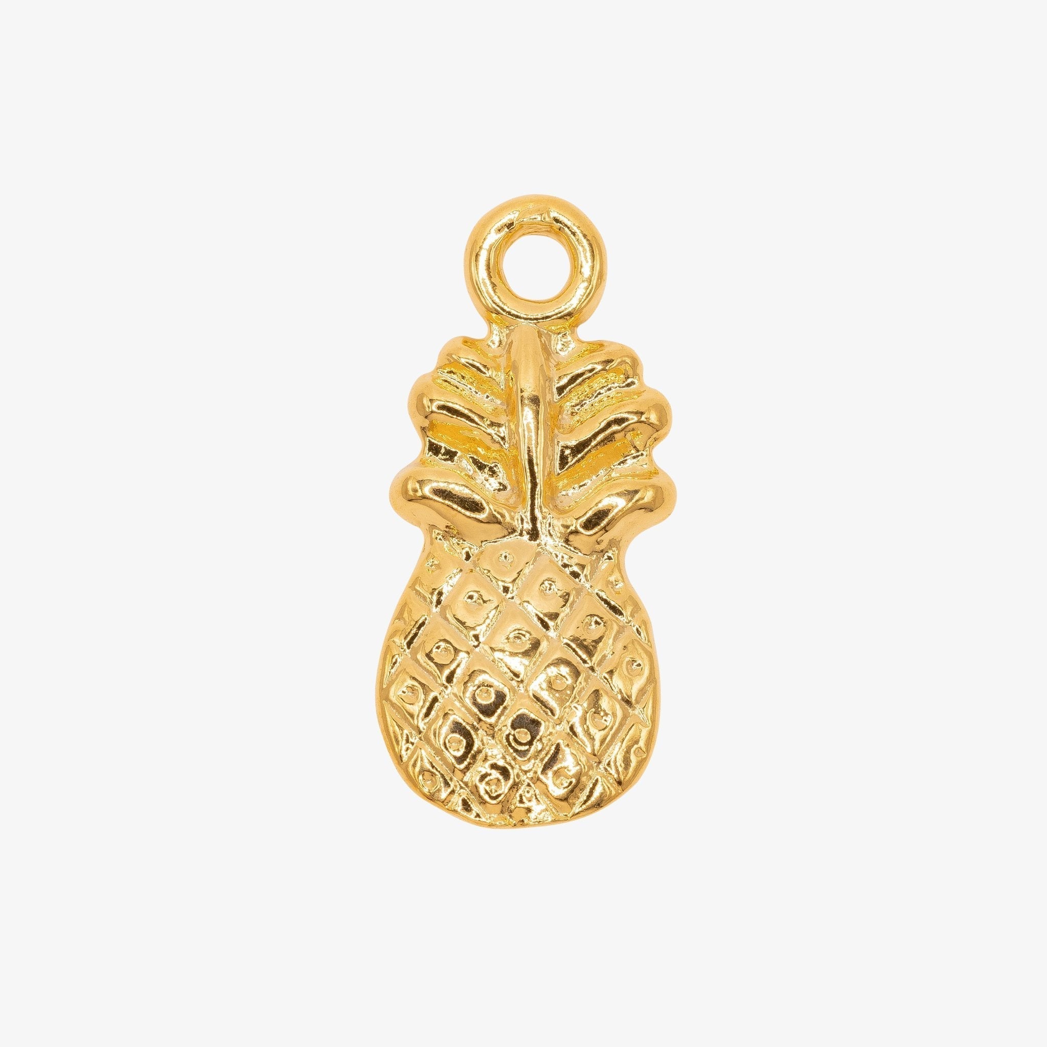 Pineapple Charm 14K Gold - HarperCrown
