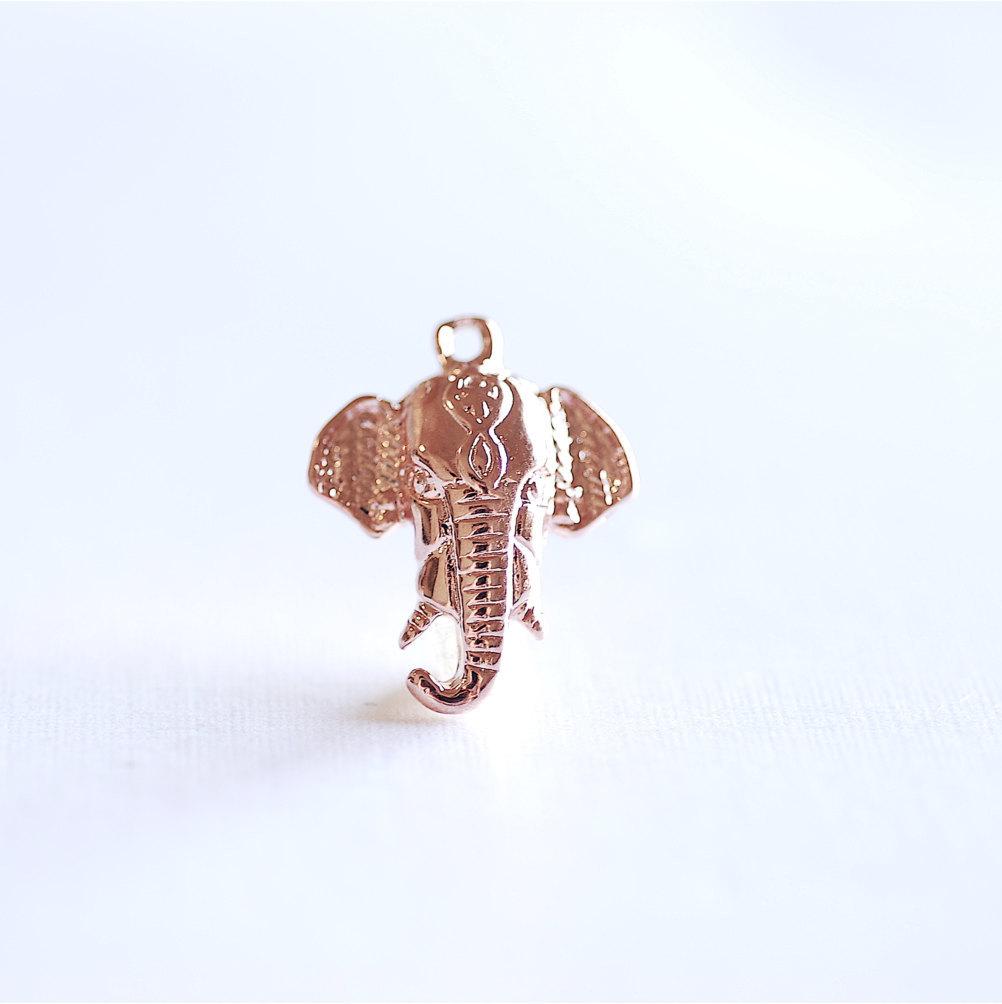 Elephant head charm 2025