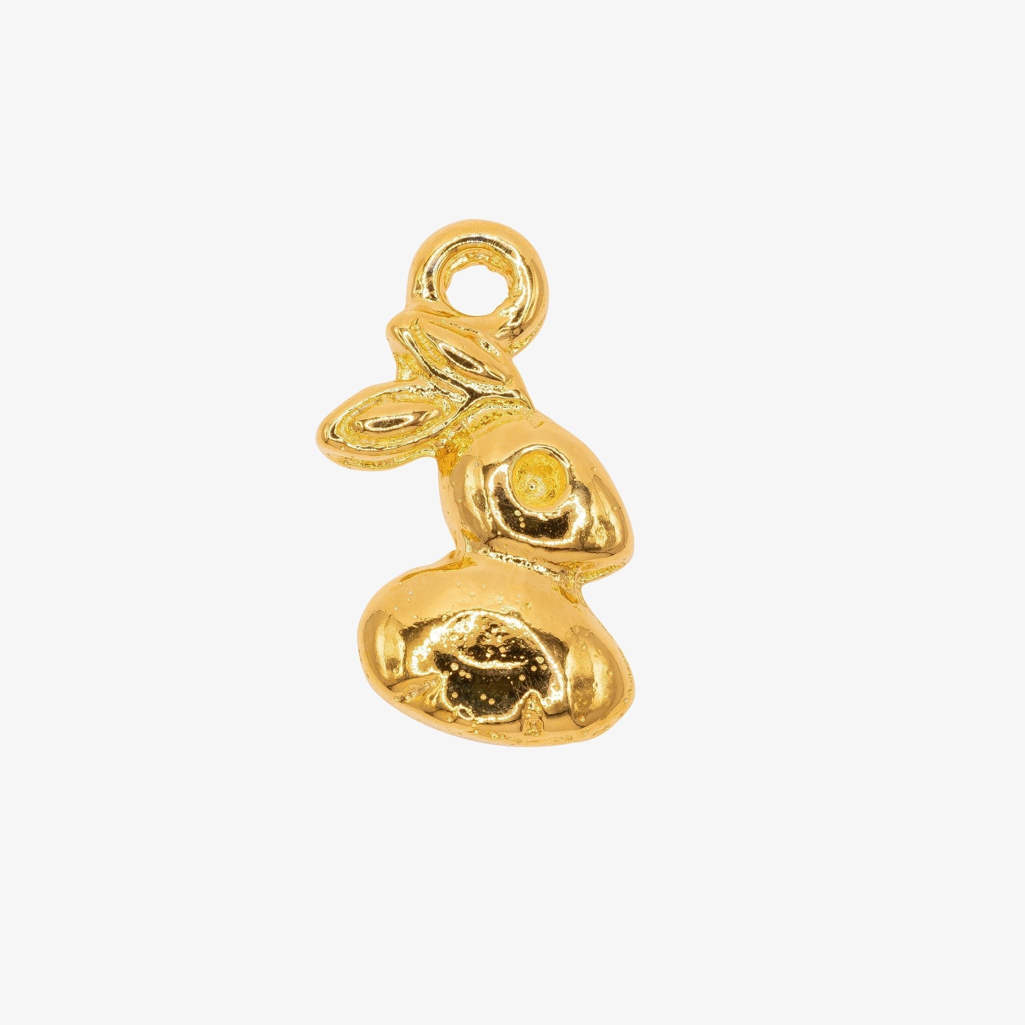 Rabbit Charm 14K Gold - HarperCrown