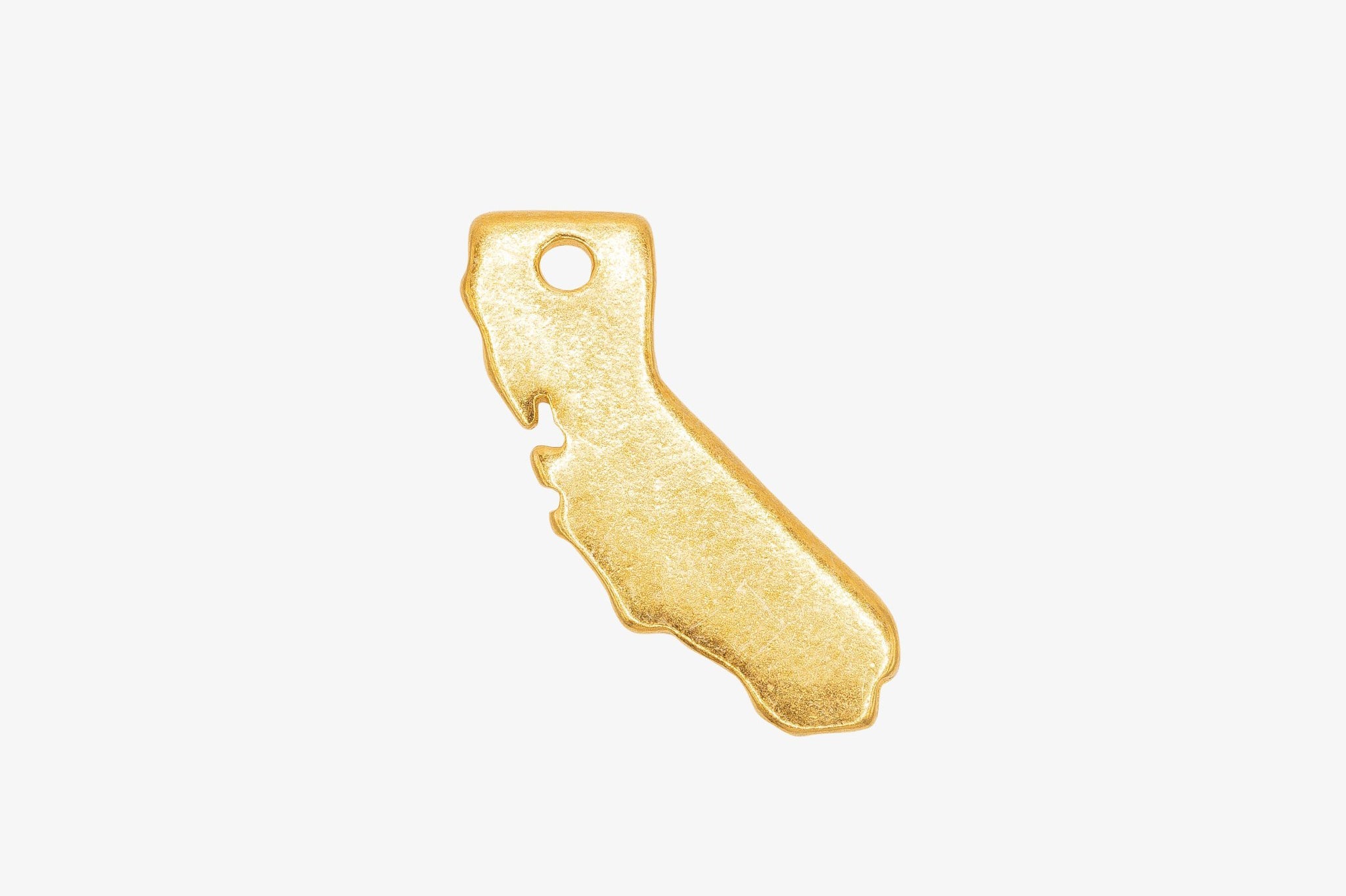 Small California State Charm Wholesale 14K Gold, Solid 14K Gold, 309G - HarperCrown