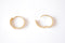 Solid 14K Yellow Gold 12mm Round CZ Hoop Earrings - 14 karat gold round small Huggie hoop earrings pave cubic zirconia hypoallergenic - HarperCrown
