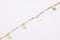 Star Flat Bar Chain, 14K Gold Overlay Plated, Wholesale Jewelry Chain - HarperCrown