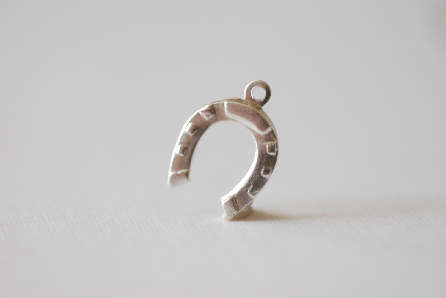 Sterling Silver Horseshoe horse shoe Charms Pendants, Silver Horseshoe Charm, 925 Silver Horseshoe, Horse shoe charm, Horseshoe charm - HarperCrown
