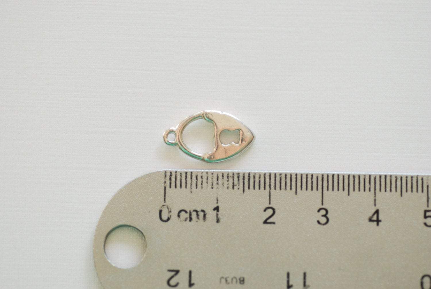 Sterling Silver Lock and Key Pendant- 925 Silver Lock Charm, Skeleton Key and Lock charm, Vermeil Gold Lock Charm Necklace, Tear drop Charm - HarperCrown