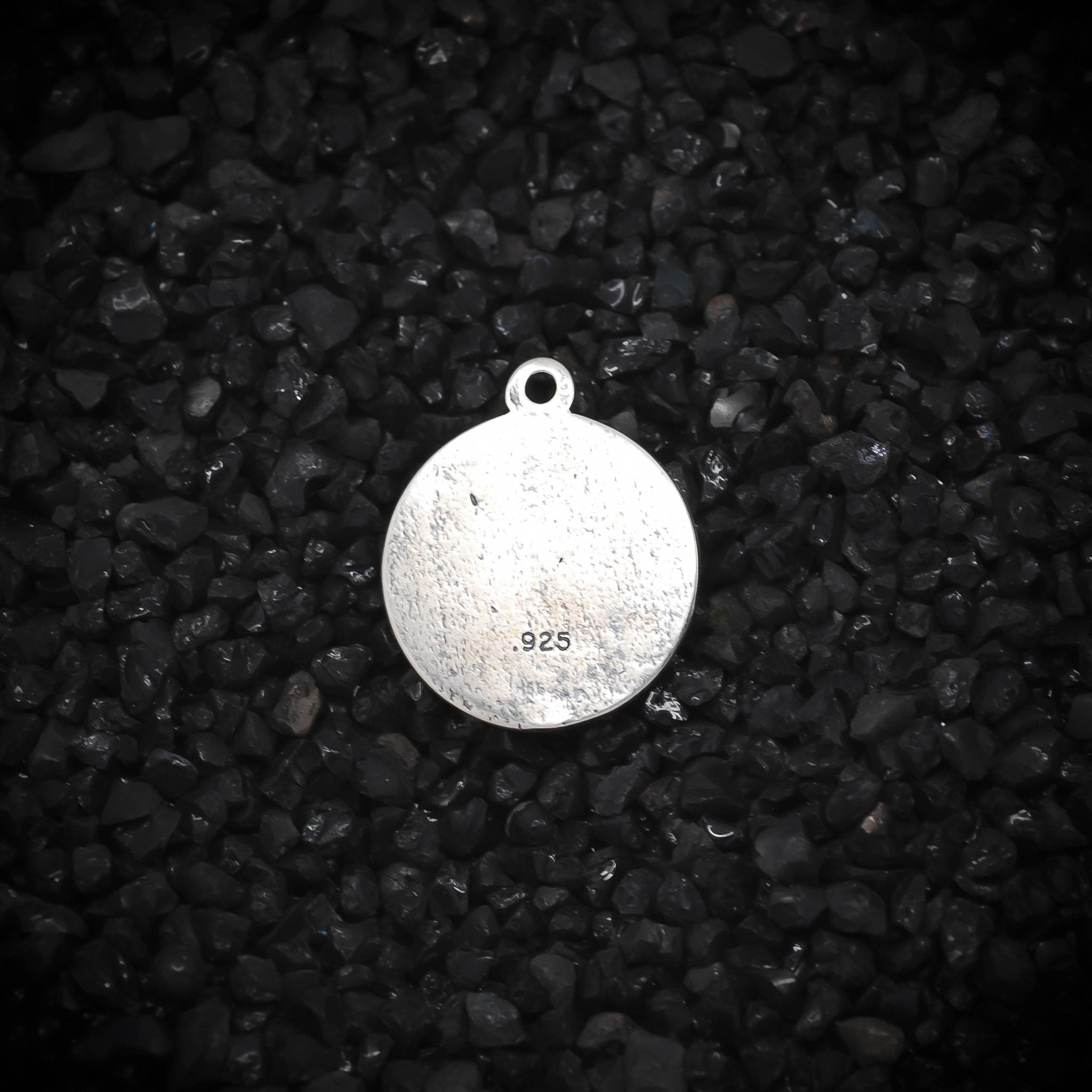 Tree of Life Ancient Egyptian Charm | 925 Sterling Silver, Oxidized | Jewelry Making Pendant - HarperCrown