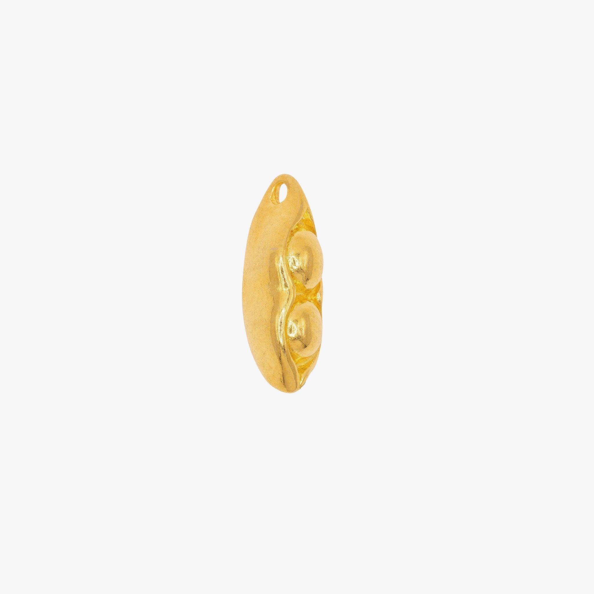 Two Peas in a Pod Charm 14K Gold, 347G - HarperCrown