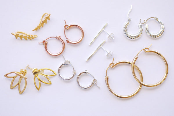 13 Types of Earrings and Earring Backs - Q Evon