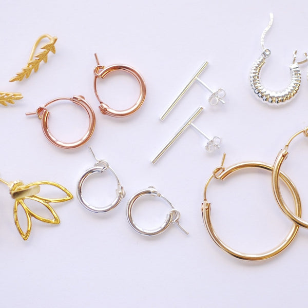 Types of earring fastenings | Jewellery Eshop UK