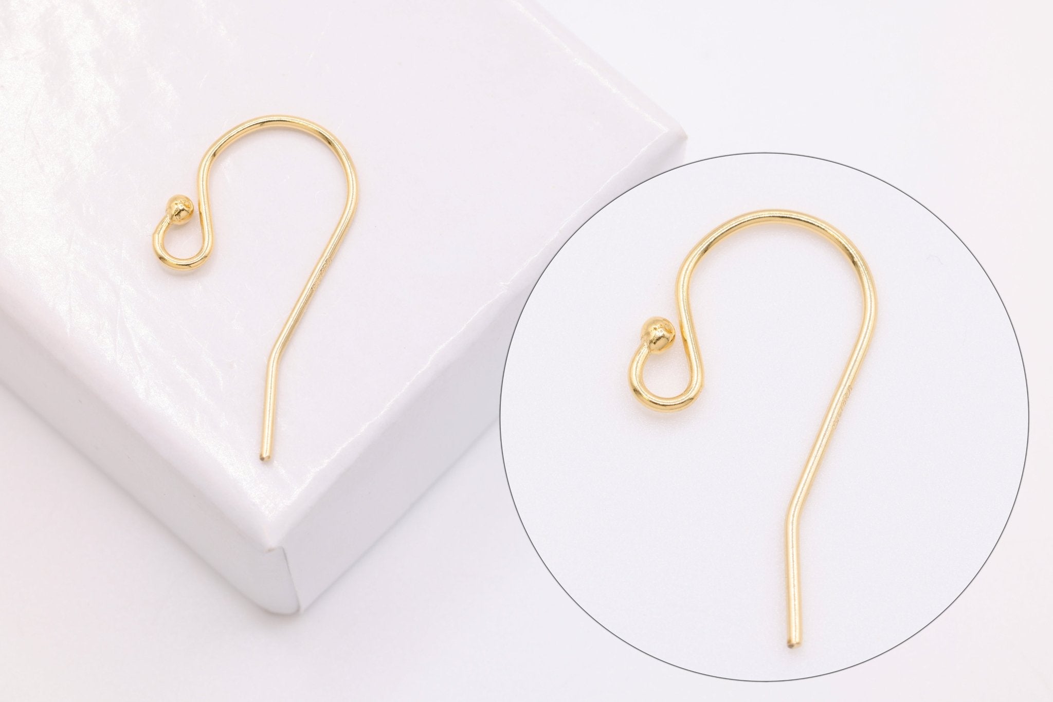14/20 Gold - Filled Ear Wire Ball - HarperCrown