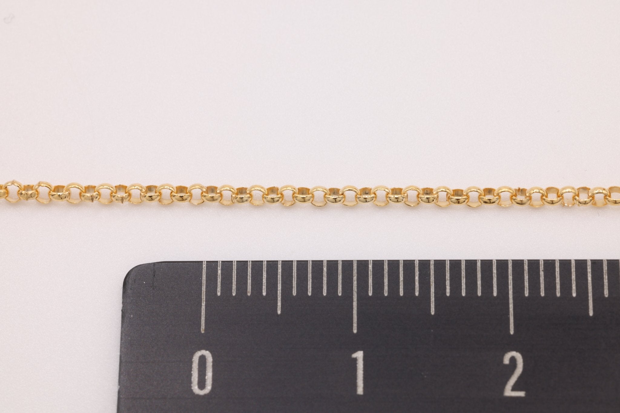 1.4mm Rolo Necklace, 14/20 Gold - Filled, Wholesale, Finished and Ready to Wear - HarperCrown