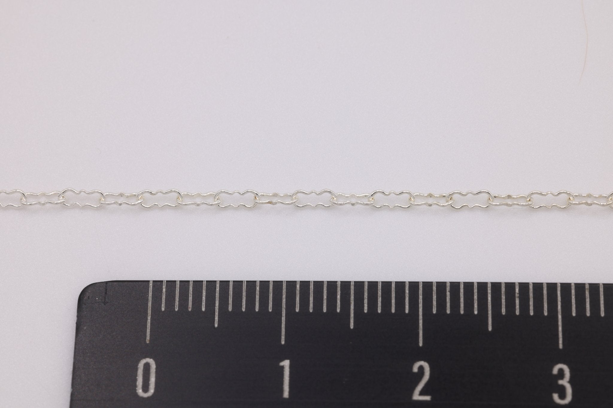 1.7mm, 2mm Krinkle Chain, Gold - Filled or Sterling Silver, Wholesale Uncut Chain for Jewelry Making - HarperCrown