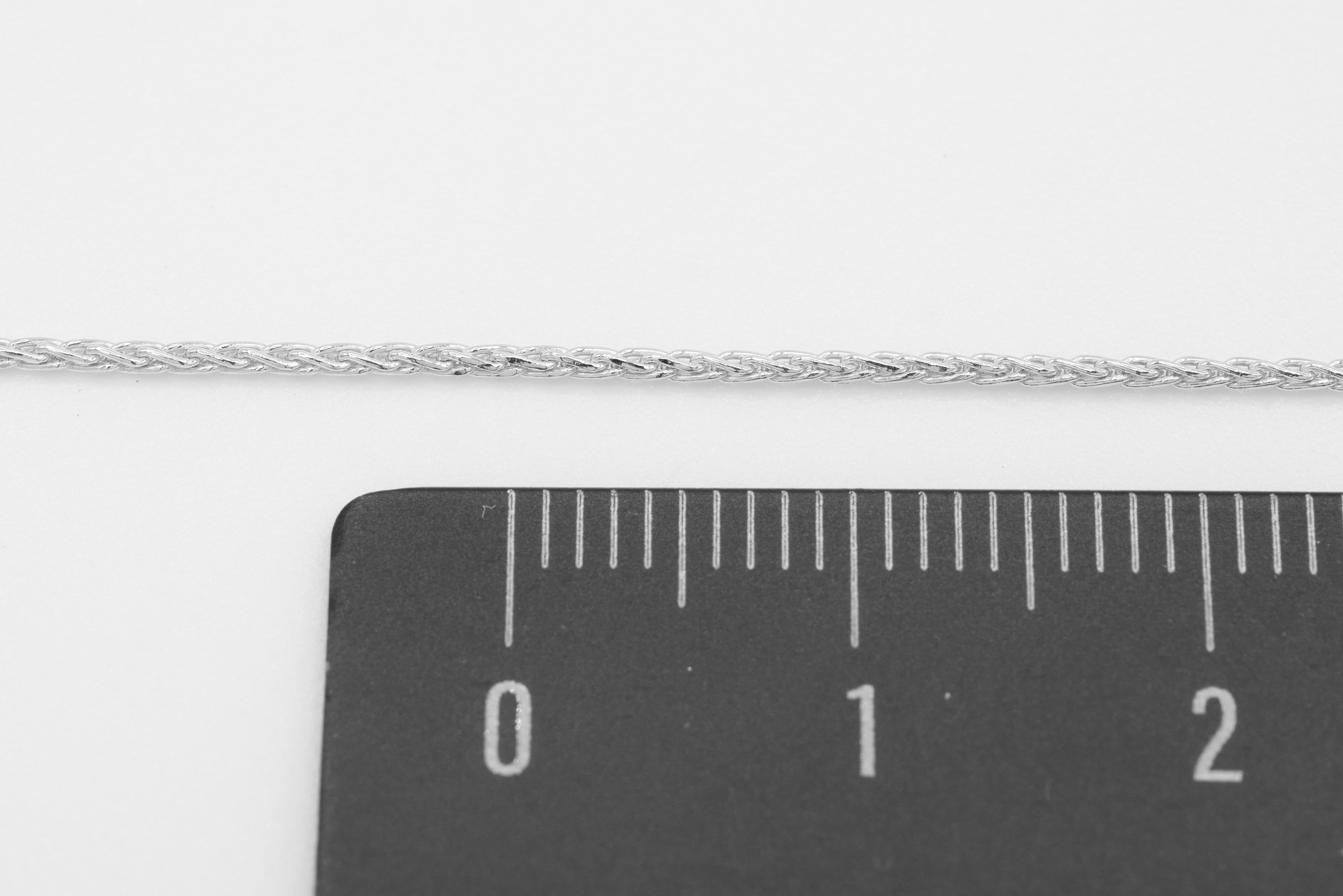 1mm Wheat Chain, 925 Sterling Silver, Wholesale, Pay Per Foot, Jewelry Making Chain