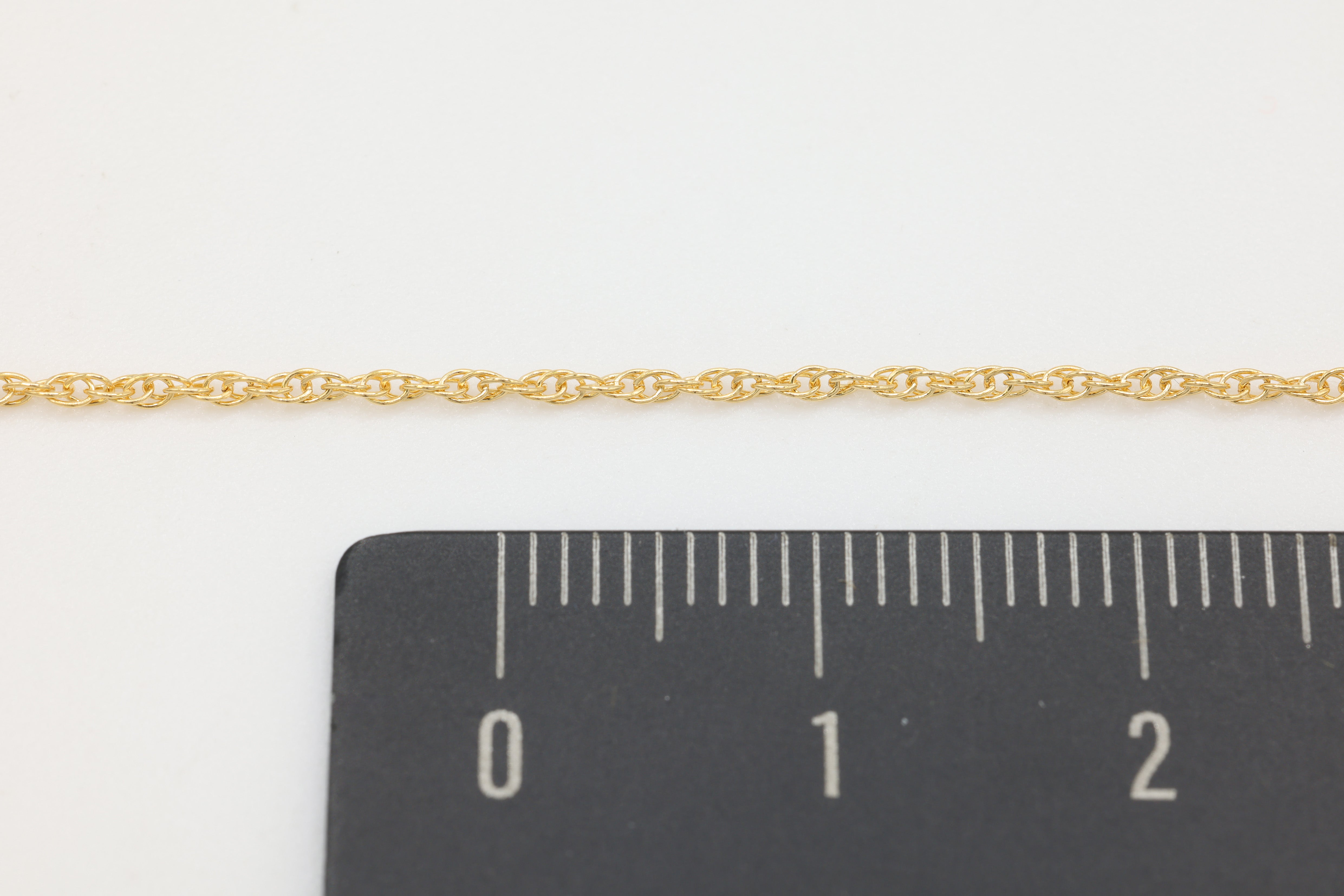 1.2mm Rope Chain, 14/20 Gold-Filled, Wholesale, Pay Per Foot, Bulk Uncut Spools For Jewelers