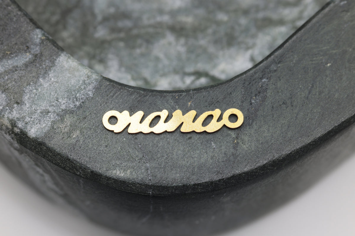 "Nana" Connector Charm, 14/20 Gold-Filled, 15mm x 4mm, Wholesale, Cursive Nana Grandmother Letters, Jewelry Making Charm