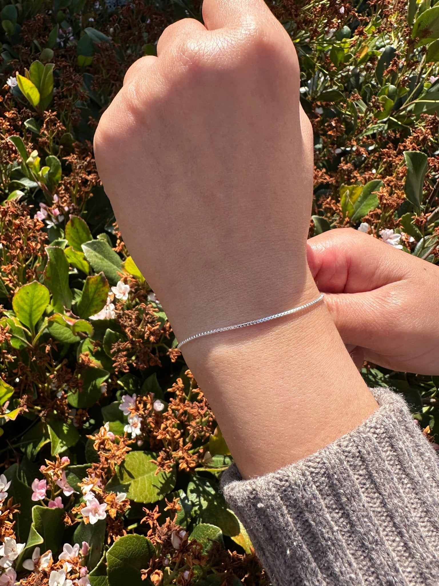 1mm Box Chain, 925 Sterling Silver, Wholesale, Pay Per Foot, Jewelry Making Chain - HarperCrown