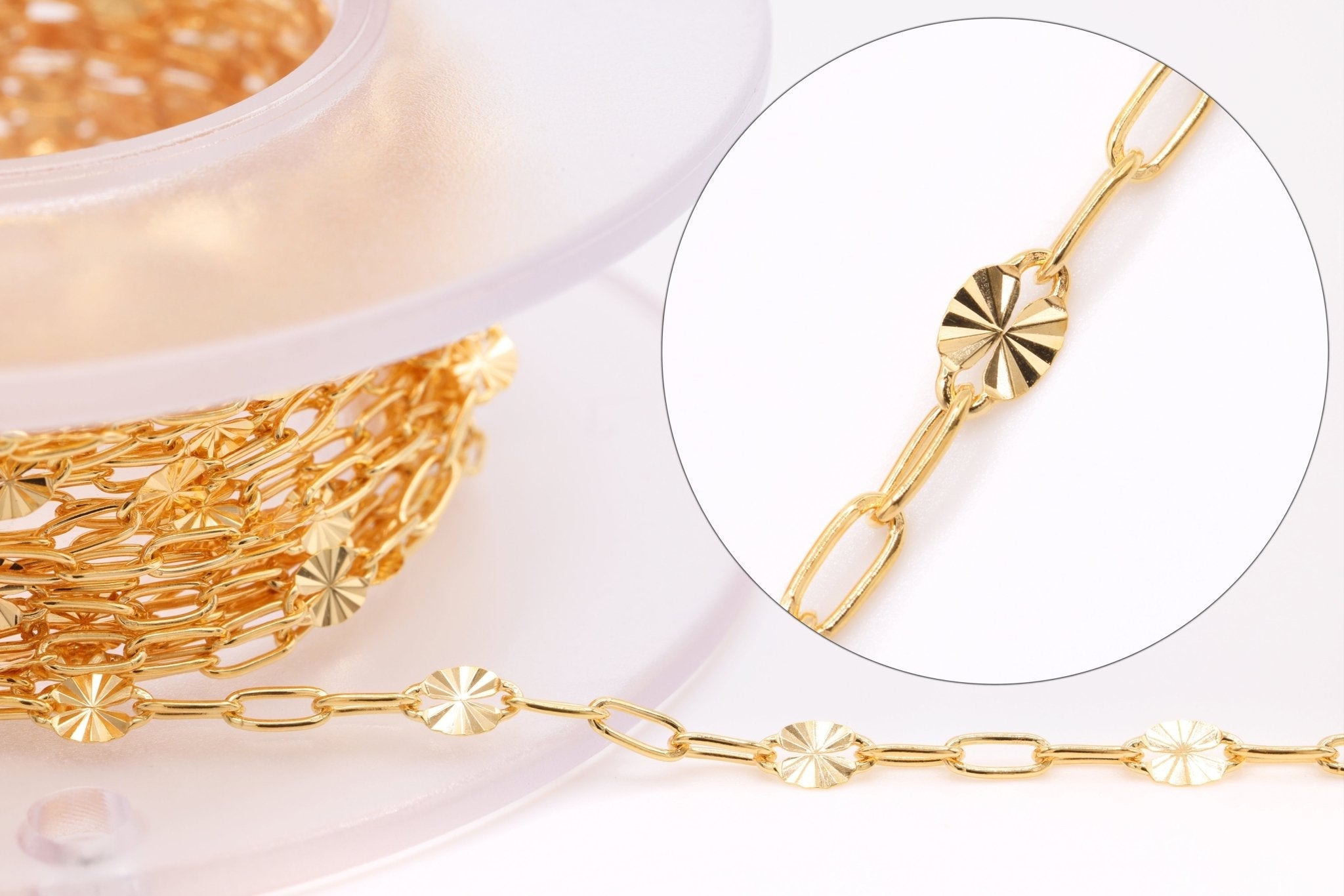 2mm x 2.5mm Starburst Necklace, 14/20 Gold - Filled, Wholesale, Finished and Ready to Wear - HarperCrown