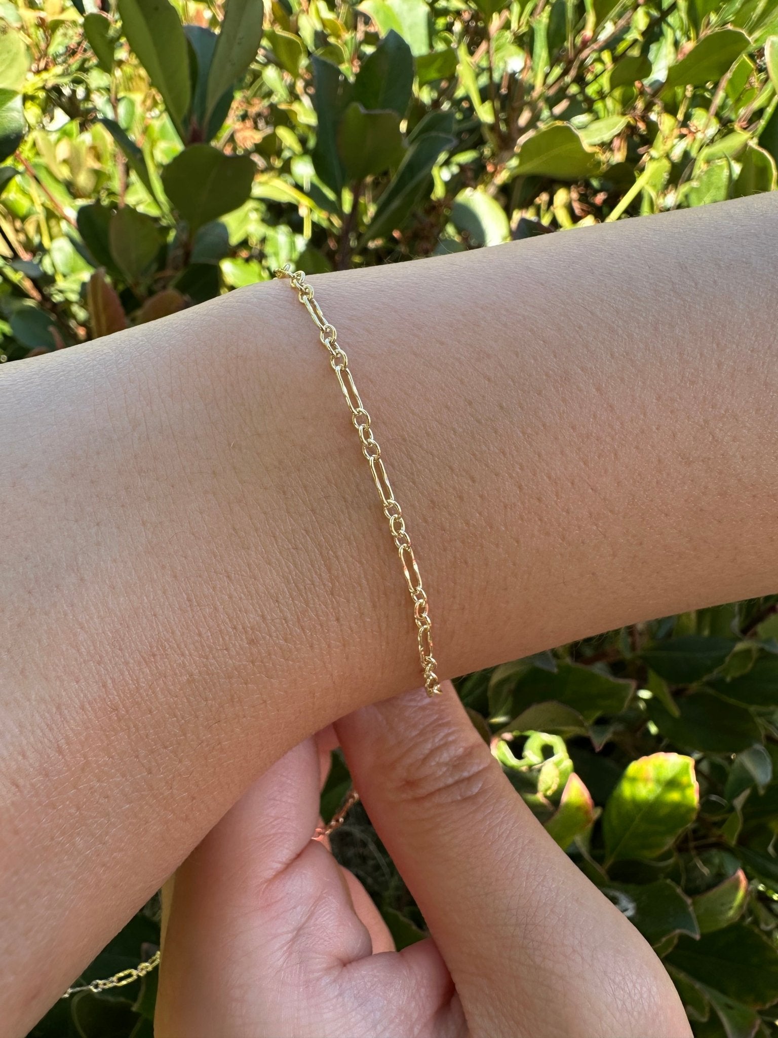 2mm x 5.5mm Dapped Chain, 14/20 Gold-Filled, Wholesale, Pay Per Foot, Jewelry Making Chain - HarperCrown