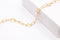 3.3mm Starburst Diamond Cut Chain, 925 Sterling Silver, Pay Per Foot, Jewelry Making Chain - HarperCrown