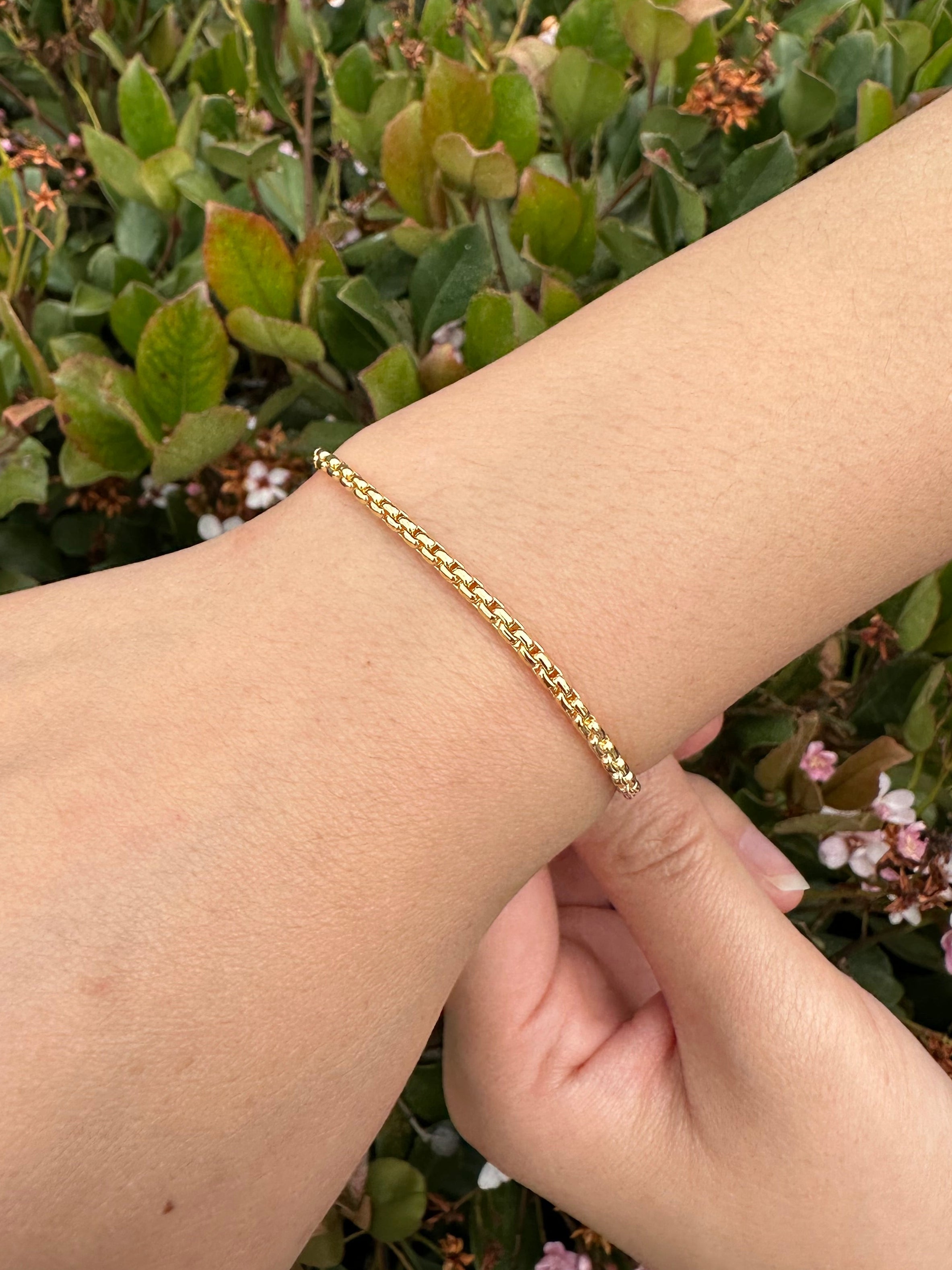 2.6mm Round Venetian Box Chain, 14/20 Gold-Filled, Wholesale, Pay Per Foot, Jewelry Making Chain