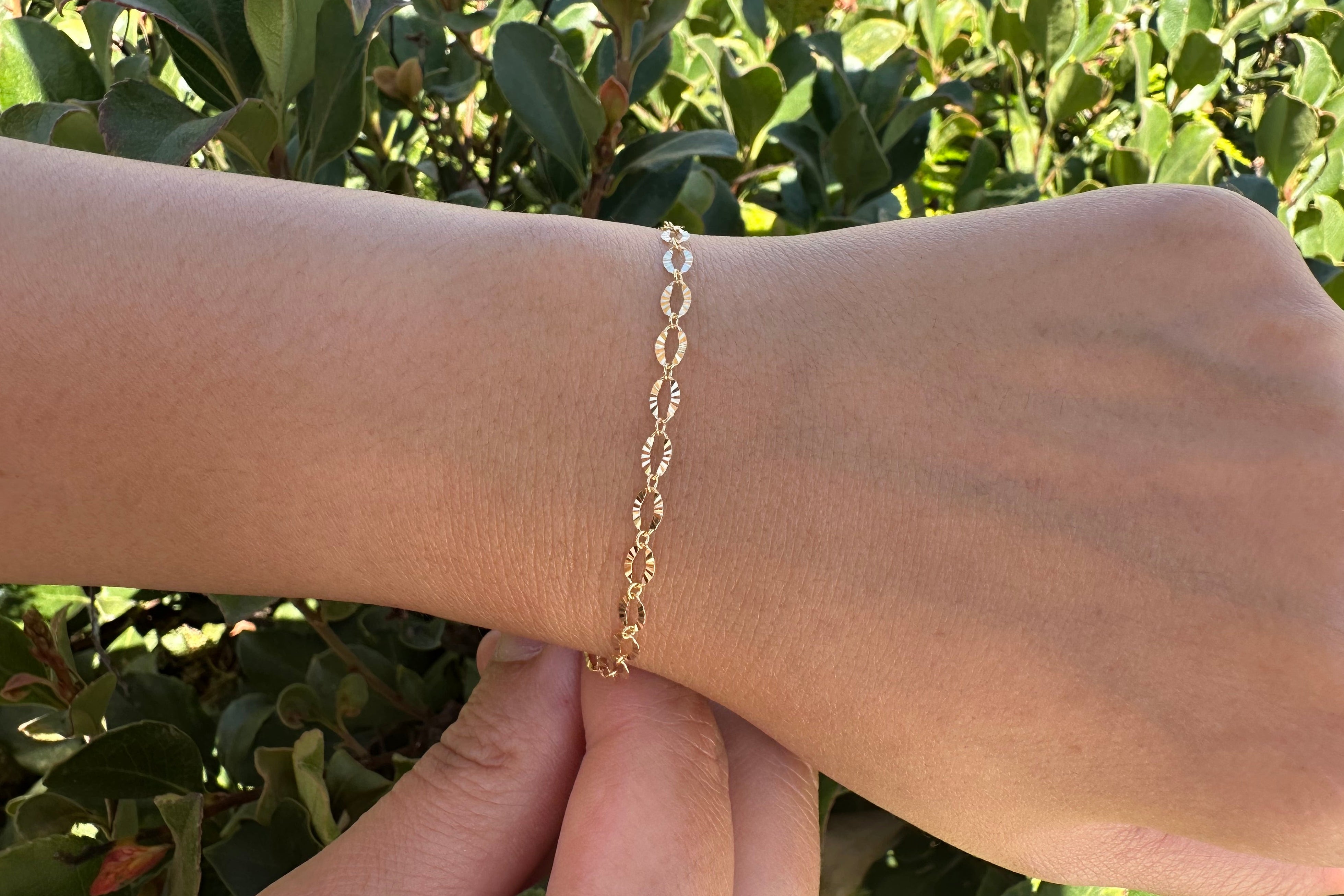 3.5mm x 5.5mm Starburst Cable Chain, 14/20 Gold-Filled, Wholesale, Pay Per Foot, Jewelry Making Chain