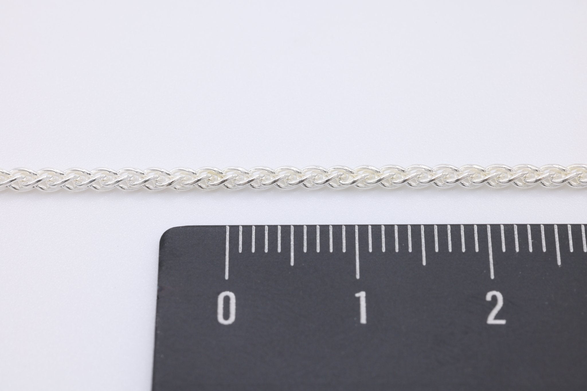 Sterling Silver 1.8 mm Wheat Chain, Wholesale Jewelry Making Wheat Chain - HarperCrown