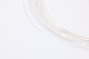Sterling Silver Wire, 26 Gauge 0.4mm, Silver Wire, Half Hard Jewelry Wire - HarperCrown