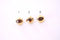 14k Gold Filled Evil Eye Spacer Beads for thread wire chain Gold Eye Charm Bead Evil Wholesale Gold Filled Beads for Jewelry Making - HarperCrown