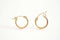 Wholesale 14k Gold Filled Hinged Hoop Earrings, Huggie Earrings, Hoop Flex Earrings, 925 Sterling Silver Hoop Earrings, 13mm, 15mm, 18mm, 22mm x 2mm Tube Earrings