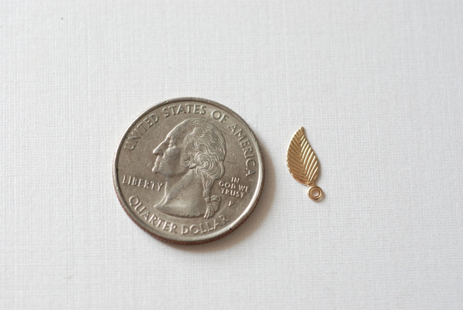 Leaf Charms, Wholesale, 14/20 Gold-Filled, 12mm x 5mm, Drops Dangles Leaves Nature Leaves Petal