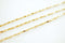 14K Gold Filled Marquise Bar Link Chain, 2mm Width Bar Gold Filled Chain, 8mm x 2mm Chain Dapped Bar Chain long and short chain, Bulk Chain