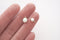 14k Gold Filled Opal Drop Connector - Synthetic Opal Connector Link Bezel Drop Wholesale Bulk Findings 1/20 14kt GF 6mm 4mm