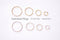 14k Gold Filled or Sterling Silver Hammered Ring Circle  11mm 15mm 21mm 26mm Disc Coin Charm Round Karma Link Connector Spacer