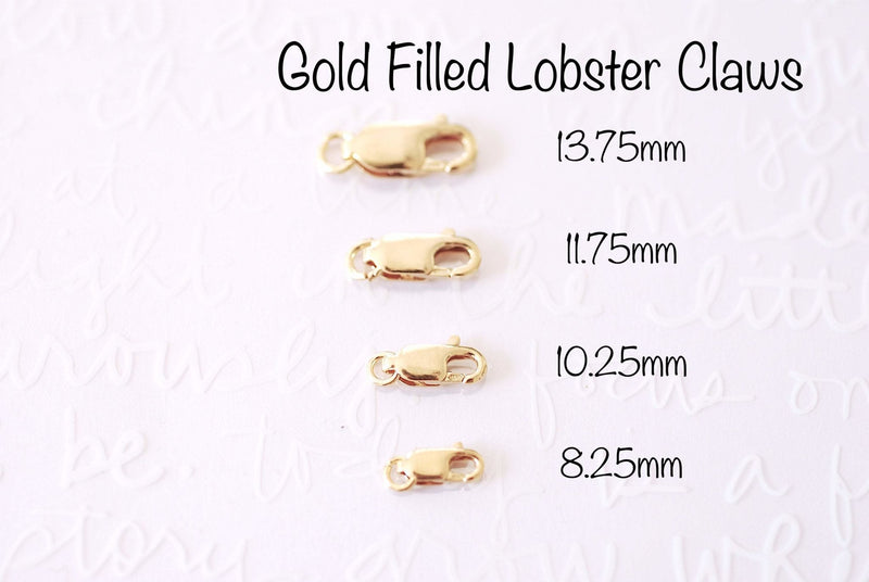 30 Piece Gold and Silver Necklace Clasps Magnetic Jewelry Locking Clasps and Closures Bracelet Lobster Clasp Connector for DIY Necklace Bracelet