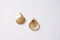14k gold Wholesale filled SHELL Pendant Charm,Gold Filled Sea Shell Seashell, ocean sea life Charms, Gold Filled Scallop Shell Charm,  R228-09