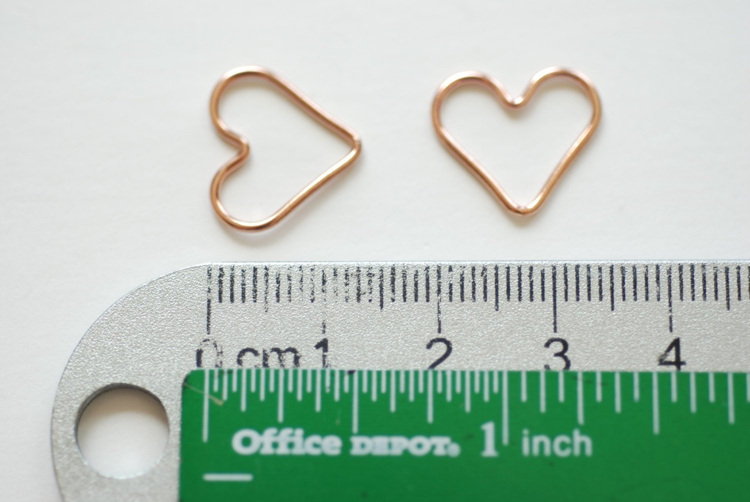 Open Wire Heart, Wholesale, 14/20 Rose Gold-Filled, 15mm x 12mm, 18 Gauge, Heart Connector Link Spacer Jewelry Supplies Jump Rings