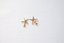 Wholesale 14k Gold Filled Starfish Charm- Beach Ocean Sea life Charm, Gold Filled Star Charm, 14KGF Starfish, Gold Star Fish Charm
