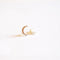 2pcs Sterling Silver Crescent Moon Beads Charm- 925 Sterling Silver Half Moon Charm Pendant, Silver Moon, Silver Moon Beads, Star, 268 - HarperCrown