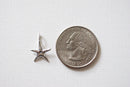 2pcs Sterling Silver Starfish Charm, 925 silver starfish charms, sea creature charm, sea life charm, Sterling Silver Star Charm, 14 - HarperCrown